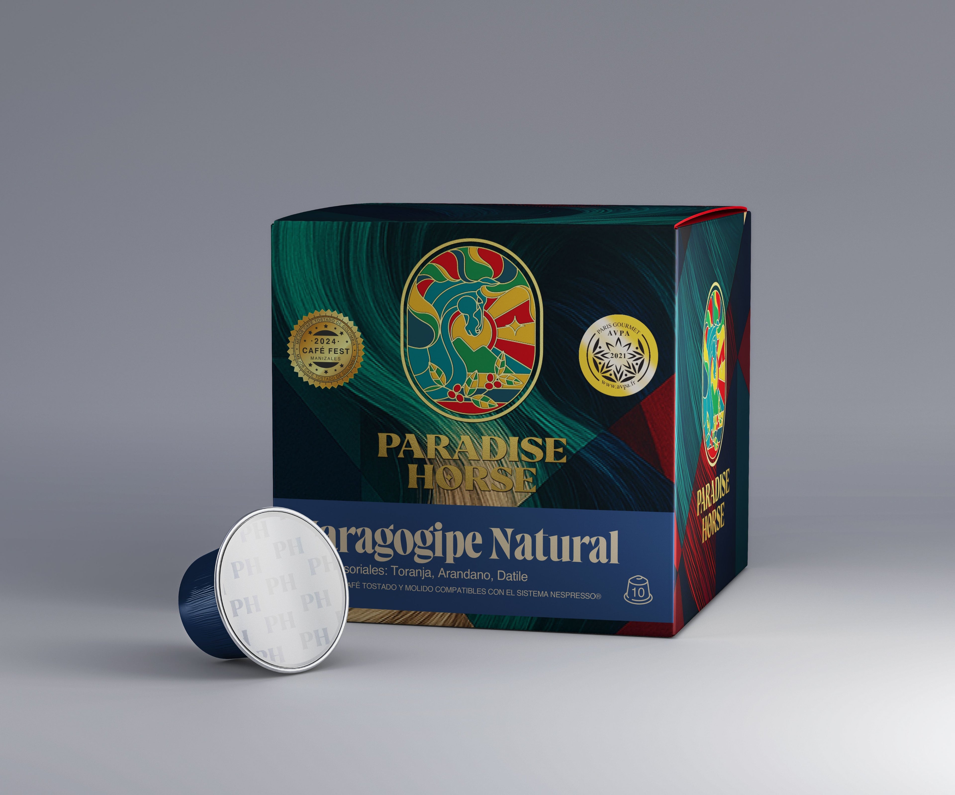 Paradise Horse – Maragogipe Natural | Cápsulas compatibles con Nespresso® Original
