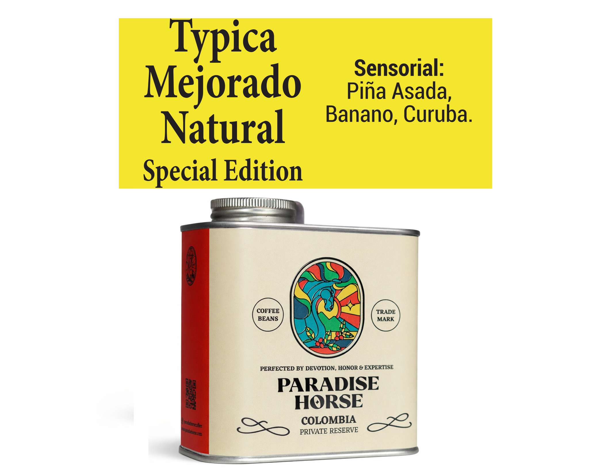 Paradise Horse – Typica Mejorado Natural | Edición Especial Unidades Limitadas